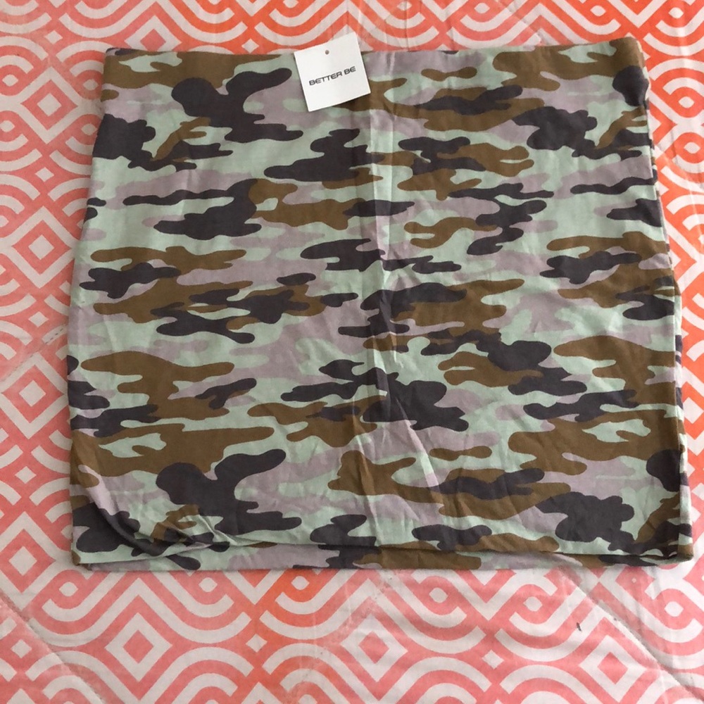 Camouflage Mini Skirt
